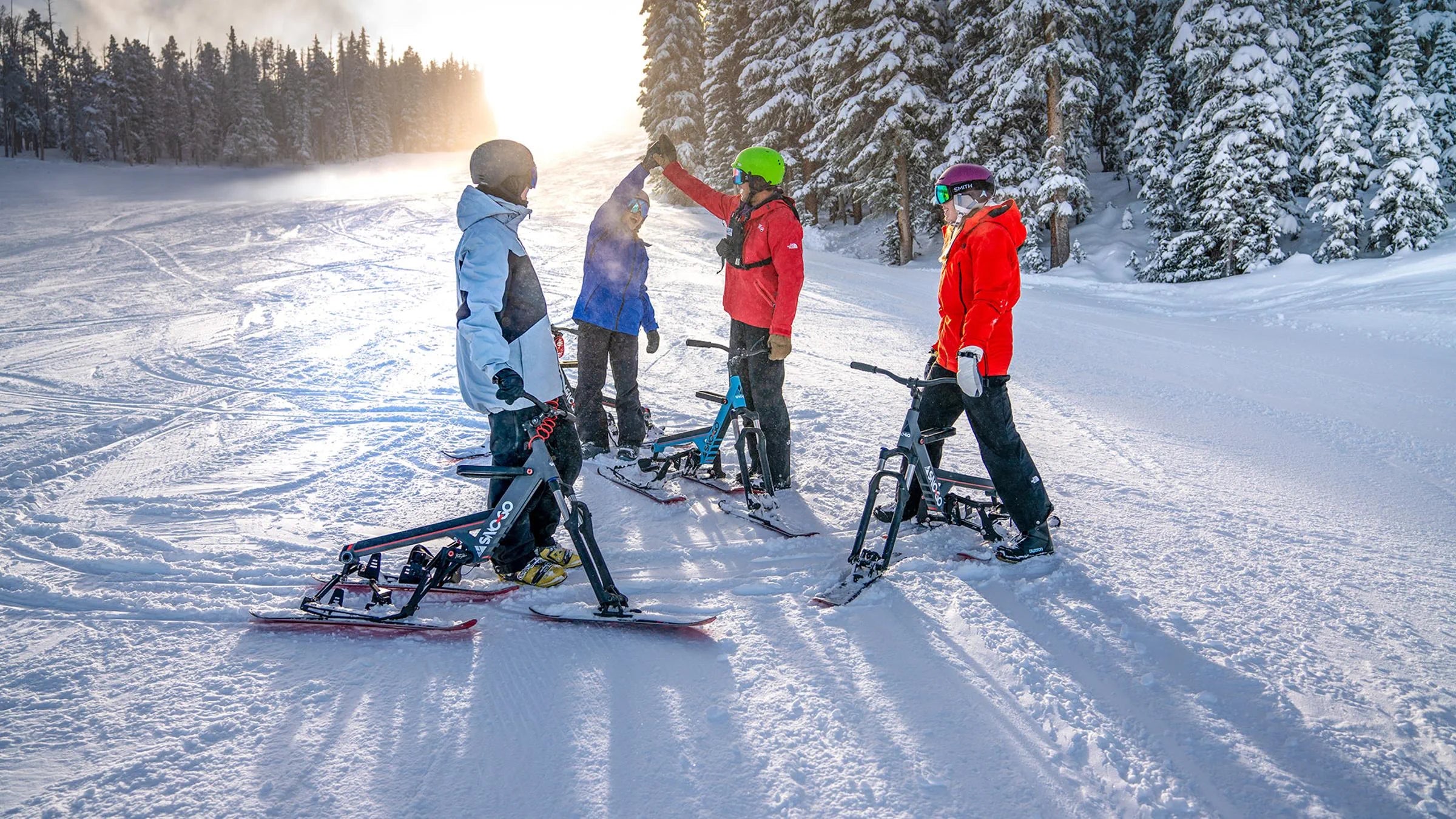 Why Winter Park s SNO GO Ride Center is The 1 Place to Try Ski Biking SNO GO Ski Bikes