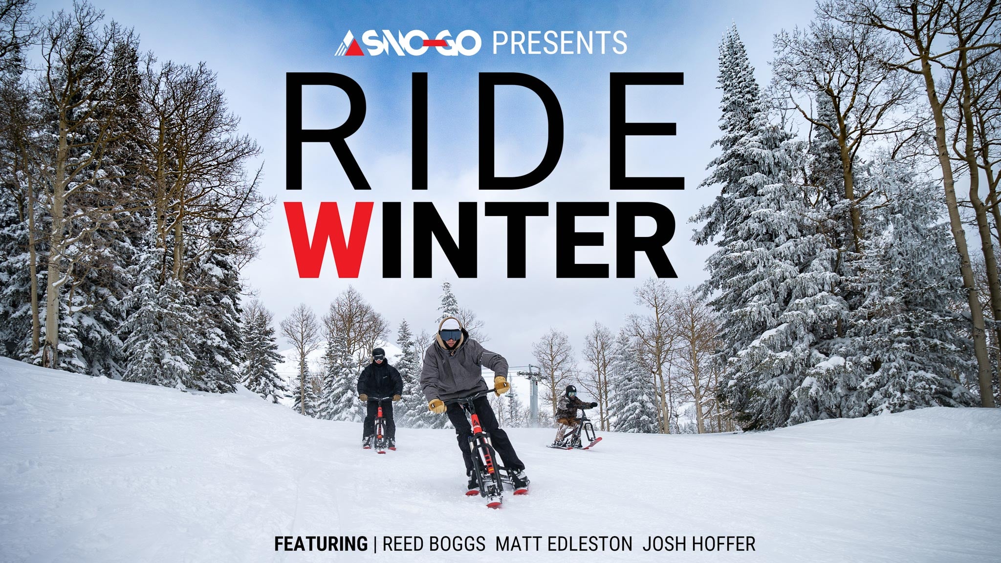 Ride Winter – SNO-GO Ski Bikes