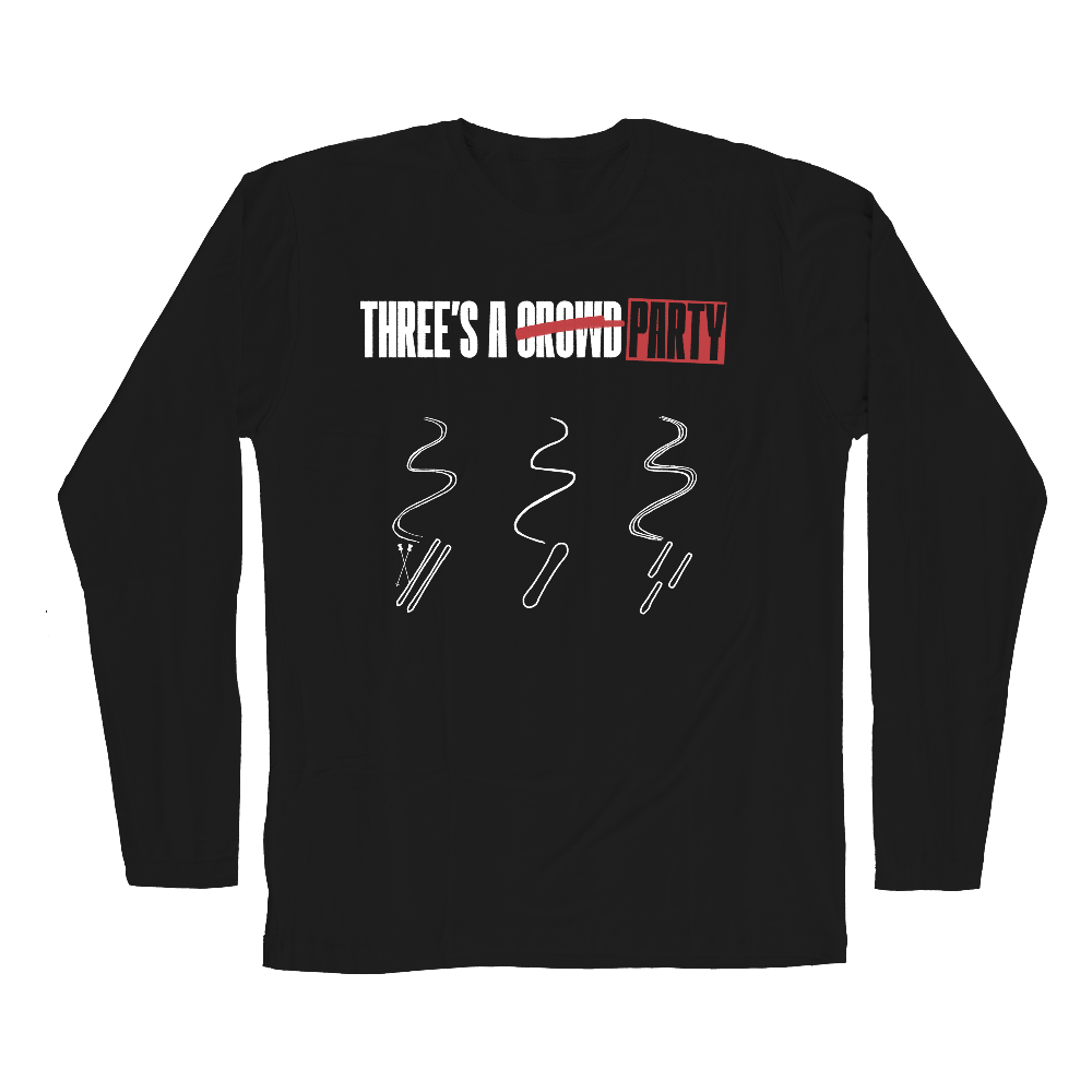 Three's A Party Long Sleeve