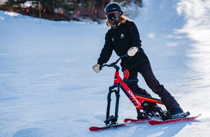 SNOGO ski bike rentals snow bike ride center adventure tours