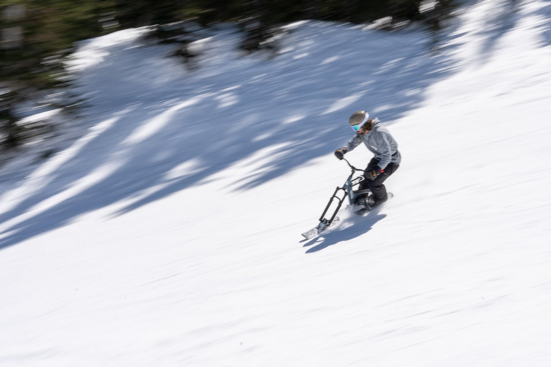 How To Ride A SNO-GO Ski Bike 