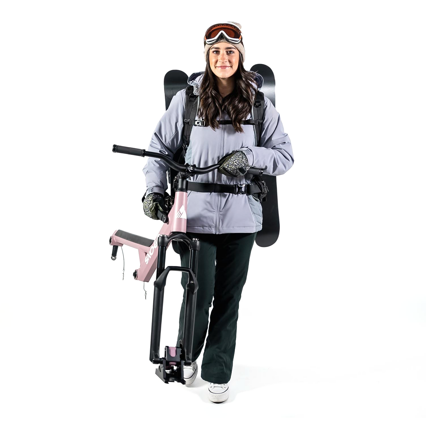 SNO-GO Trekker Pro 38L Backpack – SNO-GO Ski Bikes