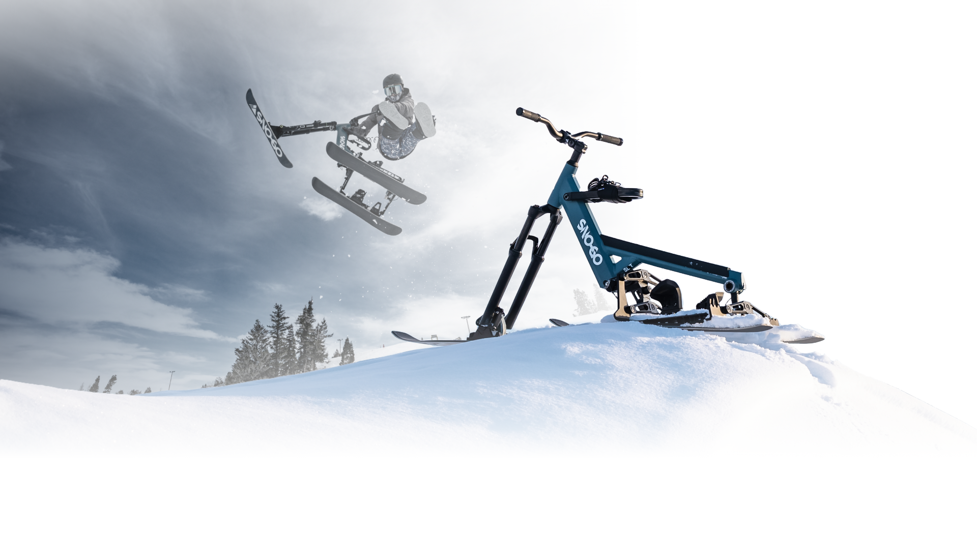 SNO GO Ski Bike Official Site The fastest growing winter sport